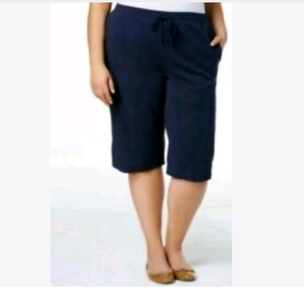 WOMEN'S KAREN SCOT CROPPED CASUAL PANTS